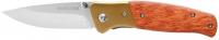 Нож складной WORKPRO 105/240мм с деревянной рукояткой, WP381013
